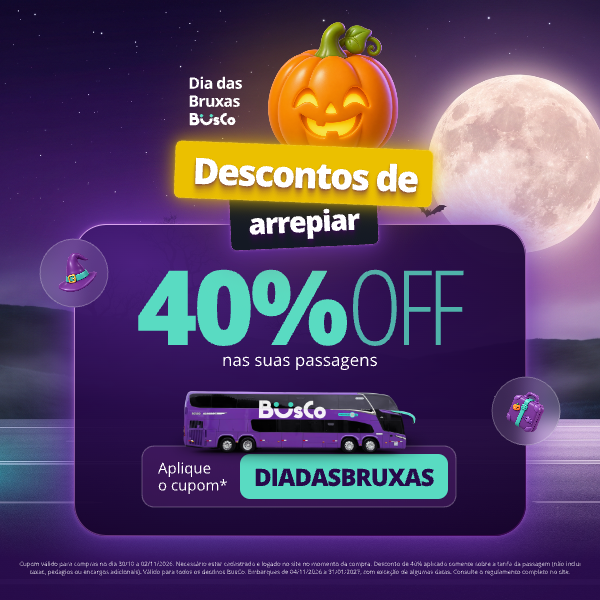 Aproveite o dia das bruxas e garanta